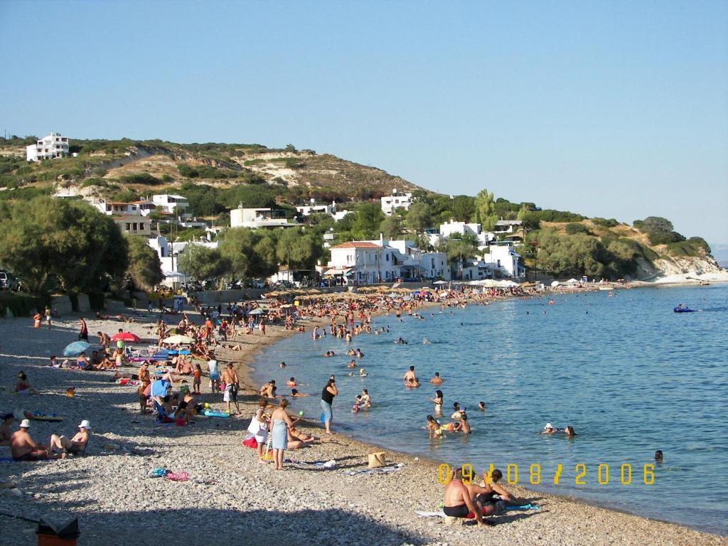 Theoxenia Chios Apartments Paralia Agias Foteinis ภายนอก รูปภาพ