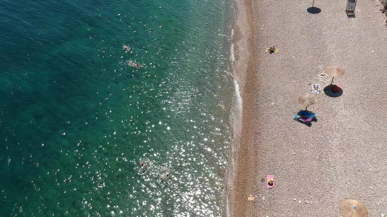 Theoxenia Chios Apartments Paralia Agias Foteinis ภายนอก รูปภาพ
