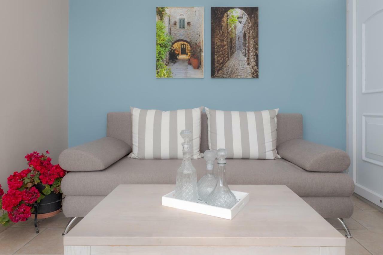 Theoxenia Chios Apartments Paralia Agias Foteinis ภายนอก รูปภาพ
