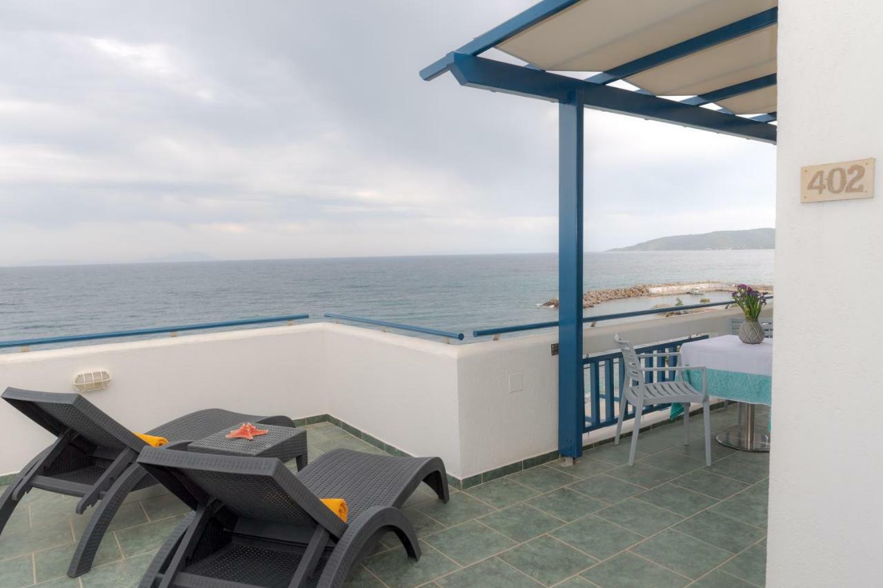 Theoxenia Chios Apartments Paralia Agias Foteinis ภายนอก รูปภาพ