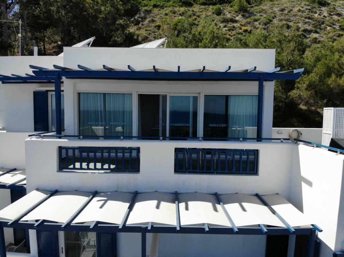 Theoxenia Chios Apartments Paralia Agias Foteinis ภายนอก รูปภาพ