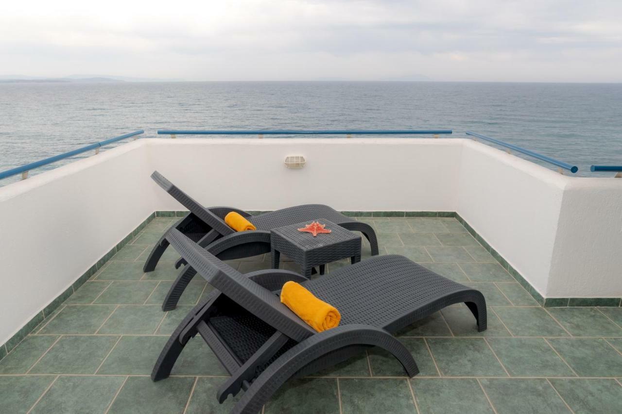 Theoxenia Chios Apartments Paralia Agias Foteinis ภายนอก รูปภาพ