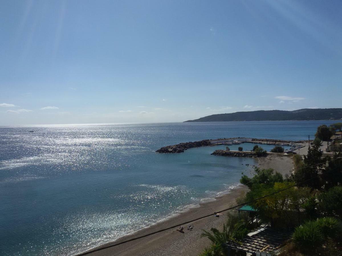 Theoxenia Chios Apartments Paralia Agias Foteinis ภายนอก รูปภาพ